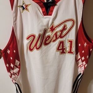 Adidas West All-Star Nowintzki Basketball Jersey